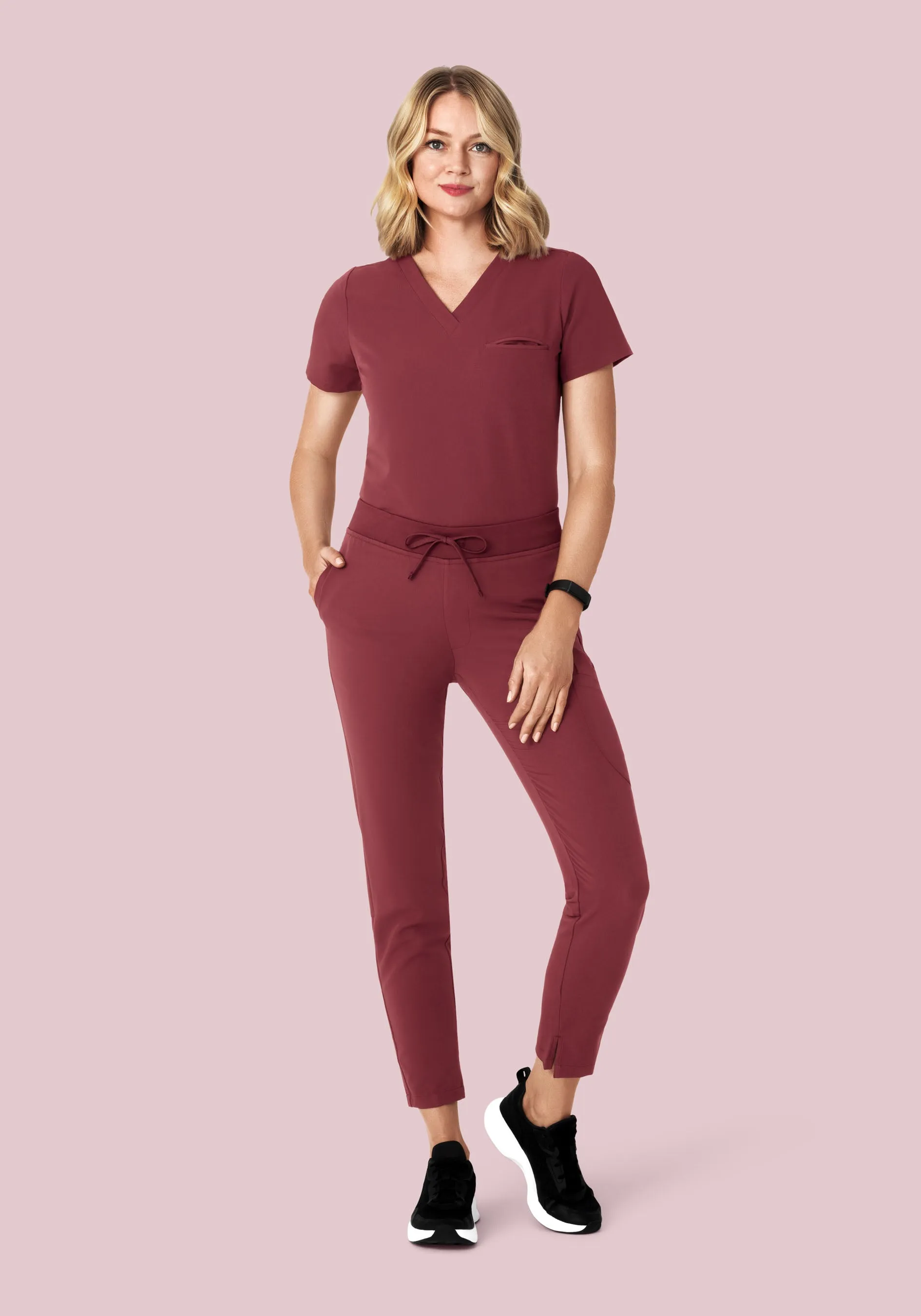 6 Pocket Slim Pants Raisin