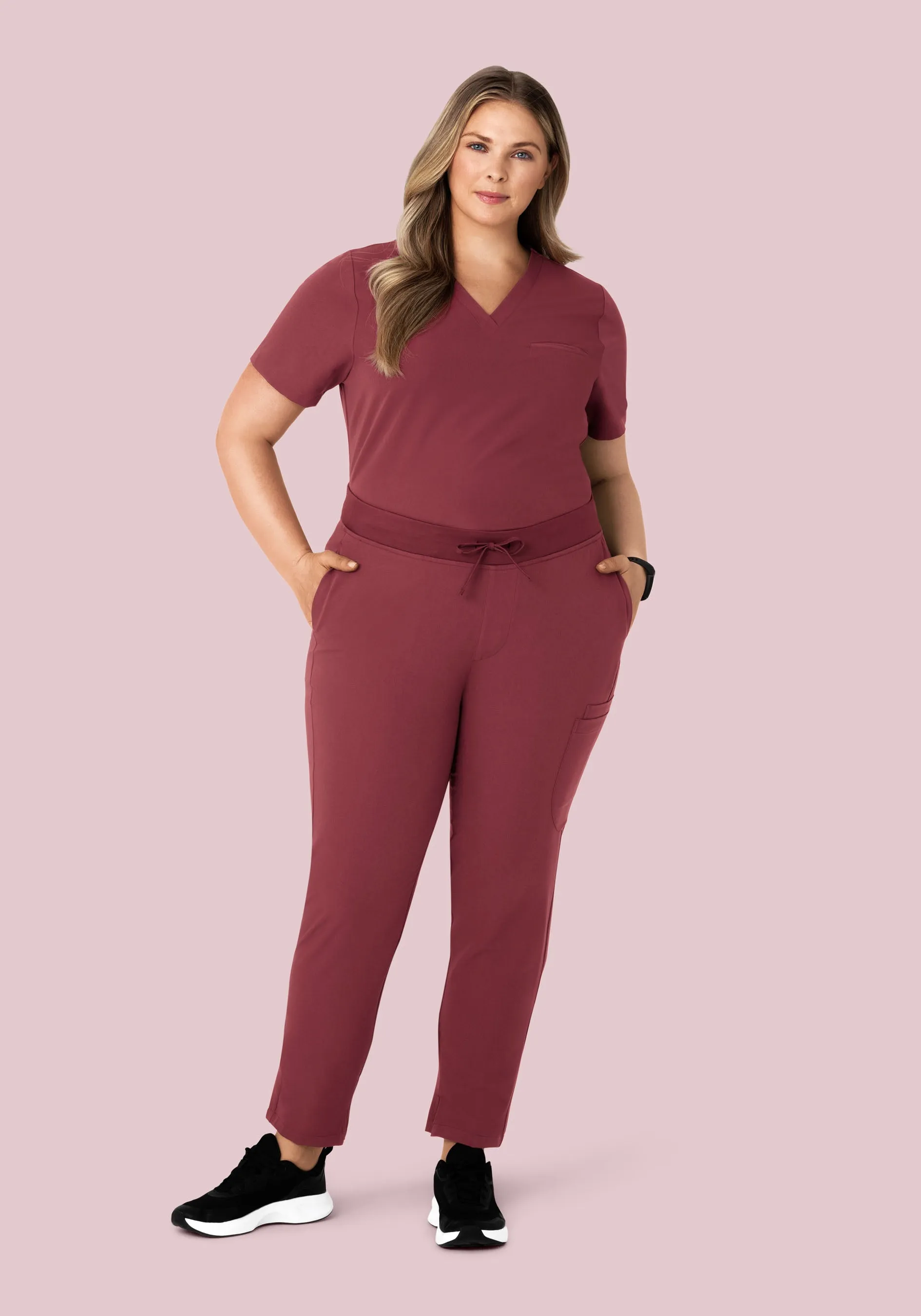 6 Pocket Slim Pants Raisin