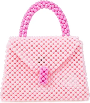 Acrylic Beaded Handbag Messenger Bag Evening Clutch for Daily Use Wedding Party