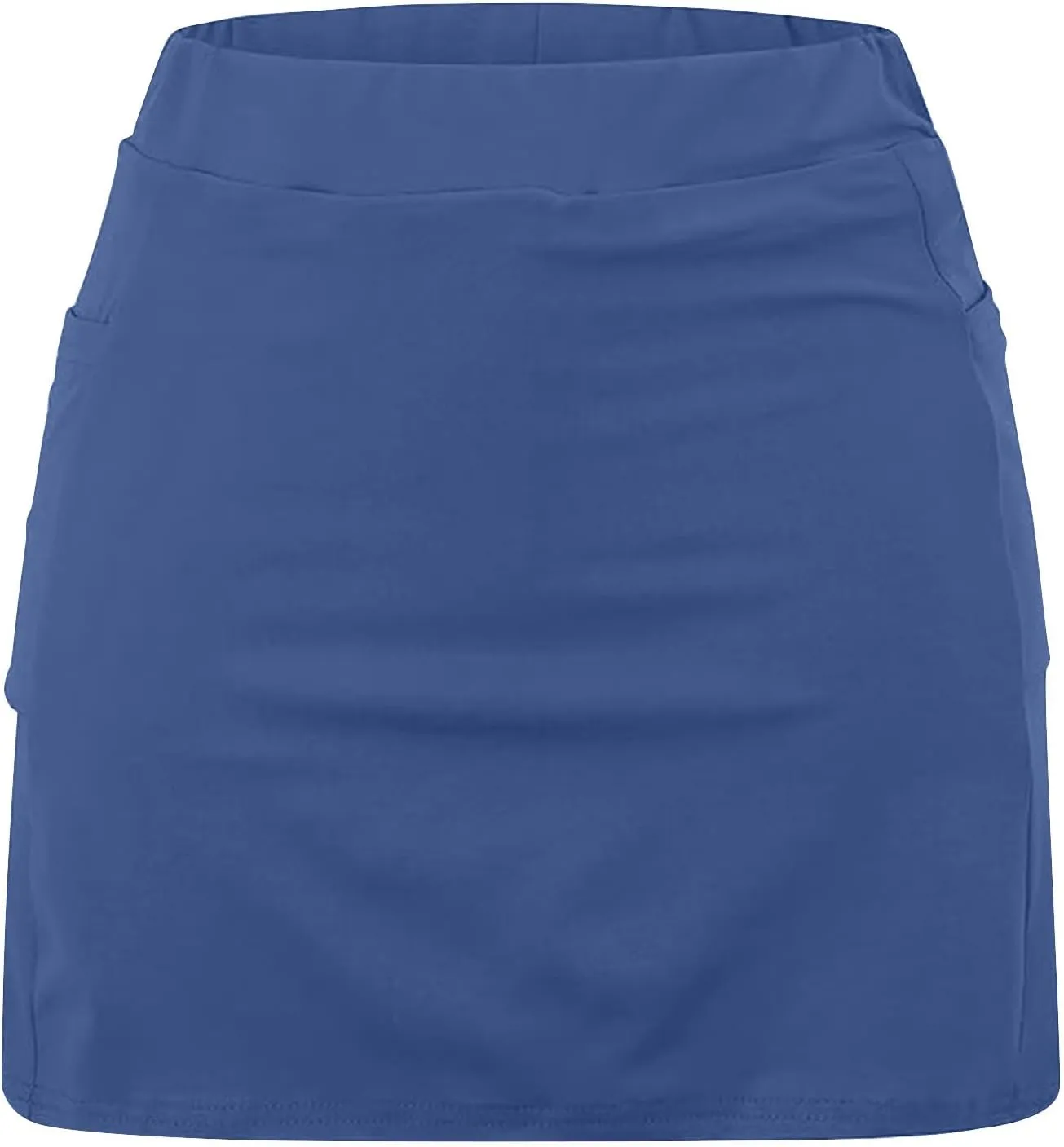 Athletic Skorts for Women Solid Casual High Waisted Tennis Skirts Cute Workout Yoga Skater Hiking A Line Mini Skirt