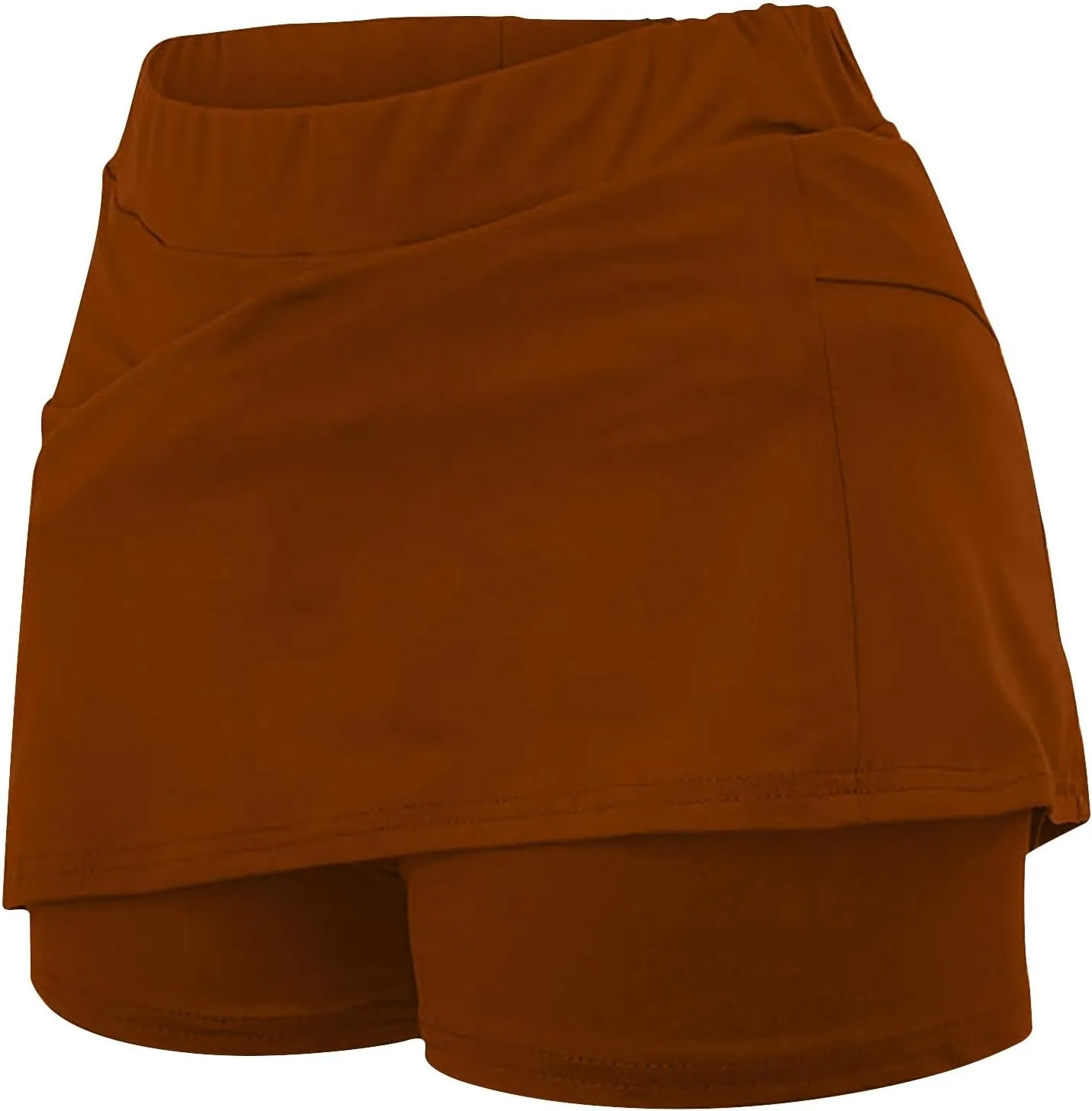Athletic Skorts for Women Solid Casual High Waisted Tennis Skirts Cute Workout Yoga Skater Hiking A Line Mini Skirt