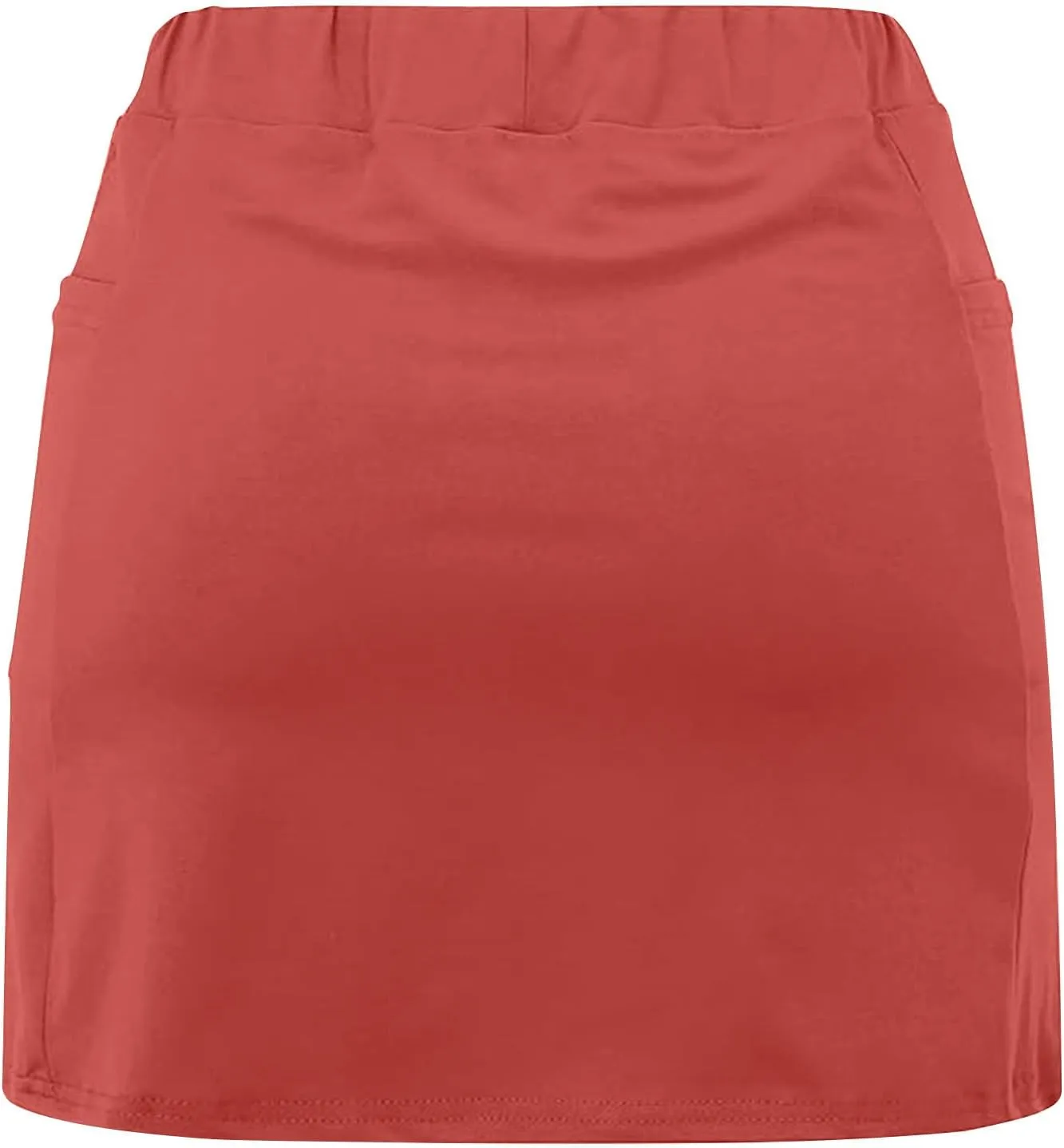 Athletic Skorts for Women Solid Casual High Waisted Tennis Skirts Cute Workout Yoga Skater Hiking A Line Mini Skirt