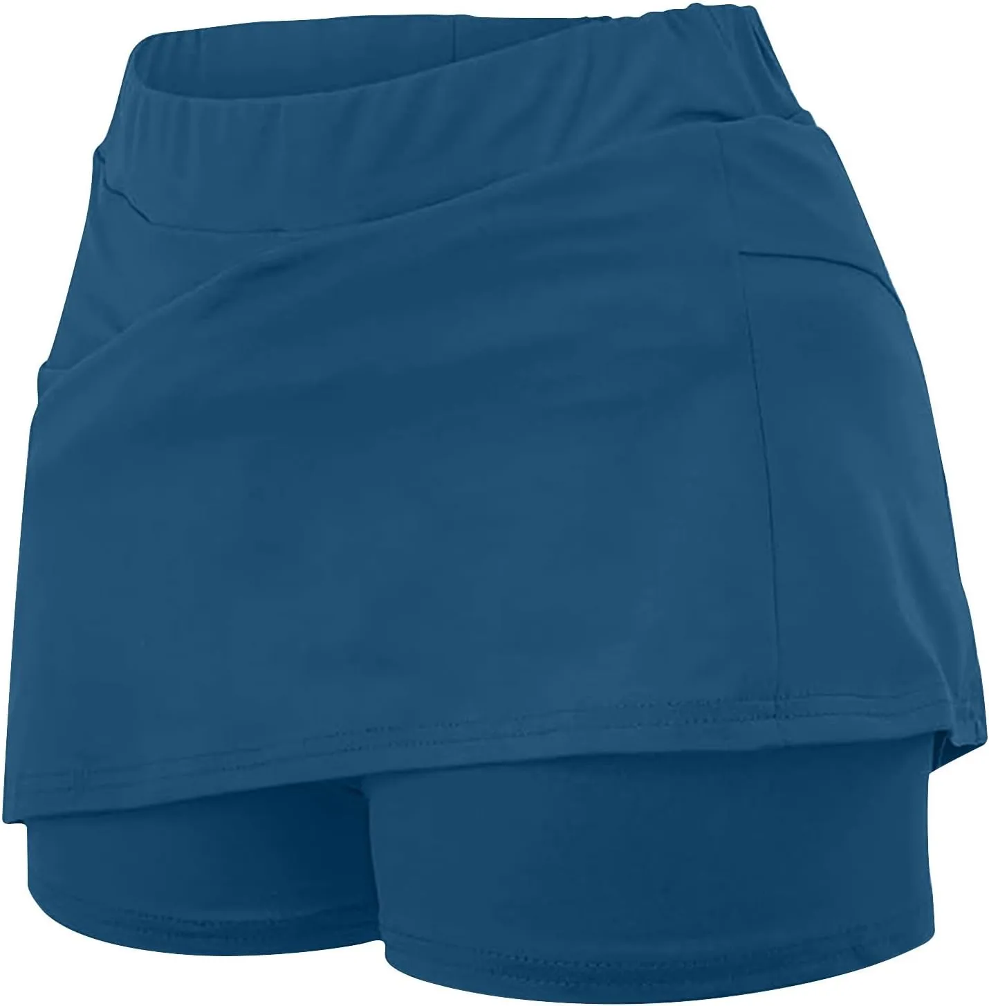 Athletic Skorts for Women Solid Casual High Waisted Tennis Skirts Cute Workout Yoga Skater Hiking A Line Mini Skirt