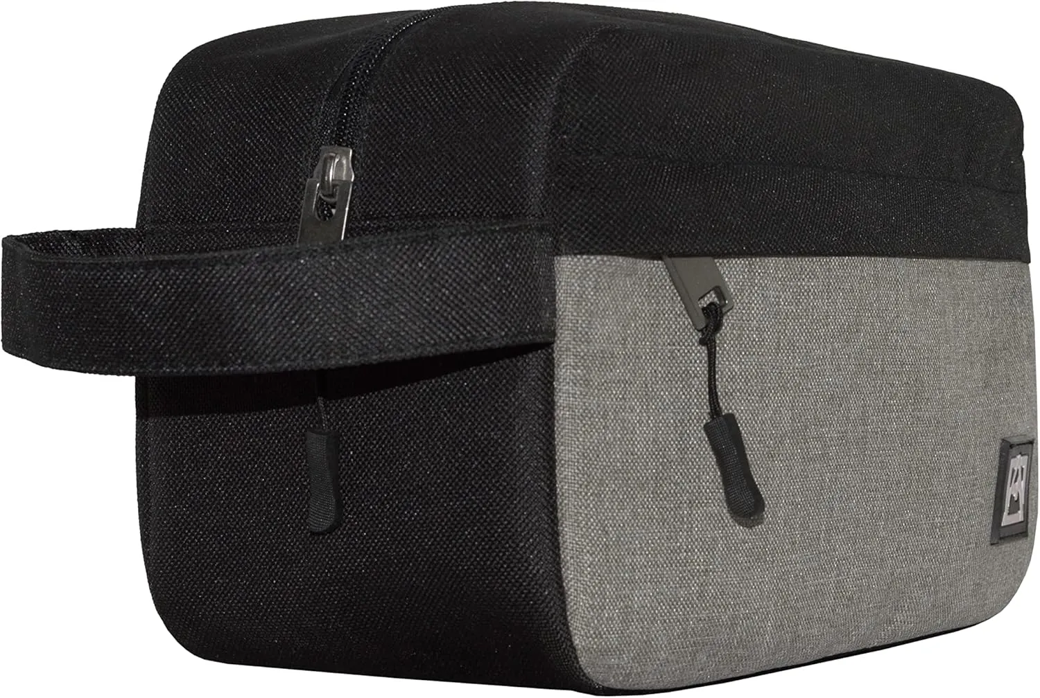 Avalanche Travel Toiletry BagOrganizer Essential Dopp Kit Accessories bag (Black Gray)