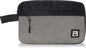 Avalanche Travel Toiletry BagOrganizer Essential Dopp Kit Accessories bag (Black Gray)
