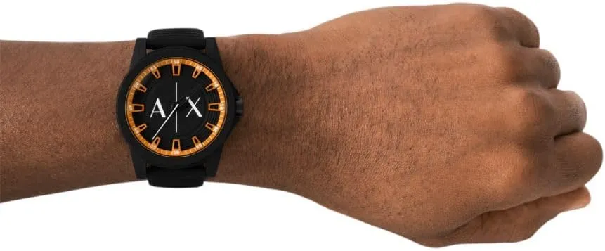 AX Armani Exchange Chronograph Watch for Men with Leather, Stainless Steel or Silicone Band