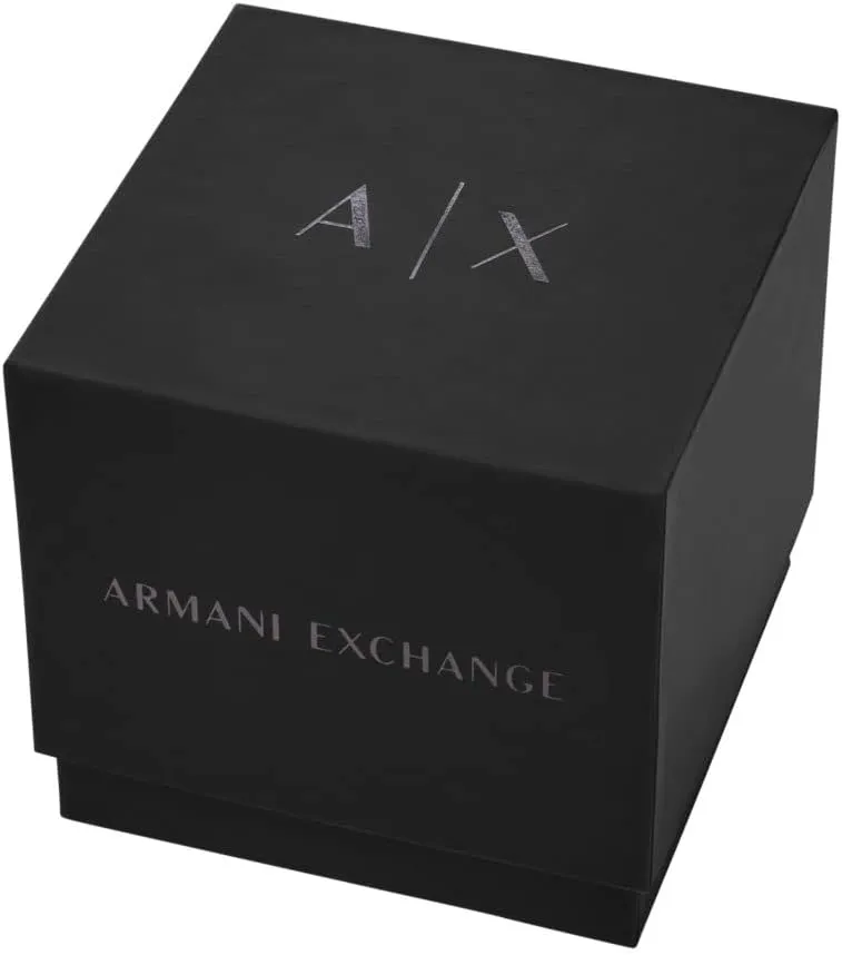 AX Armani Exchange Chronograph Watch for Men with Leather, Stainless Steel or Silicone Band