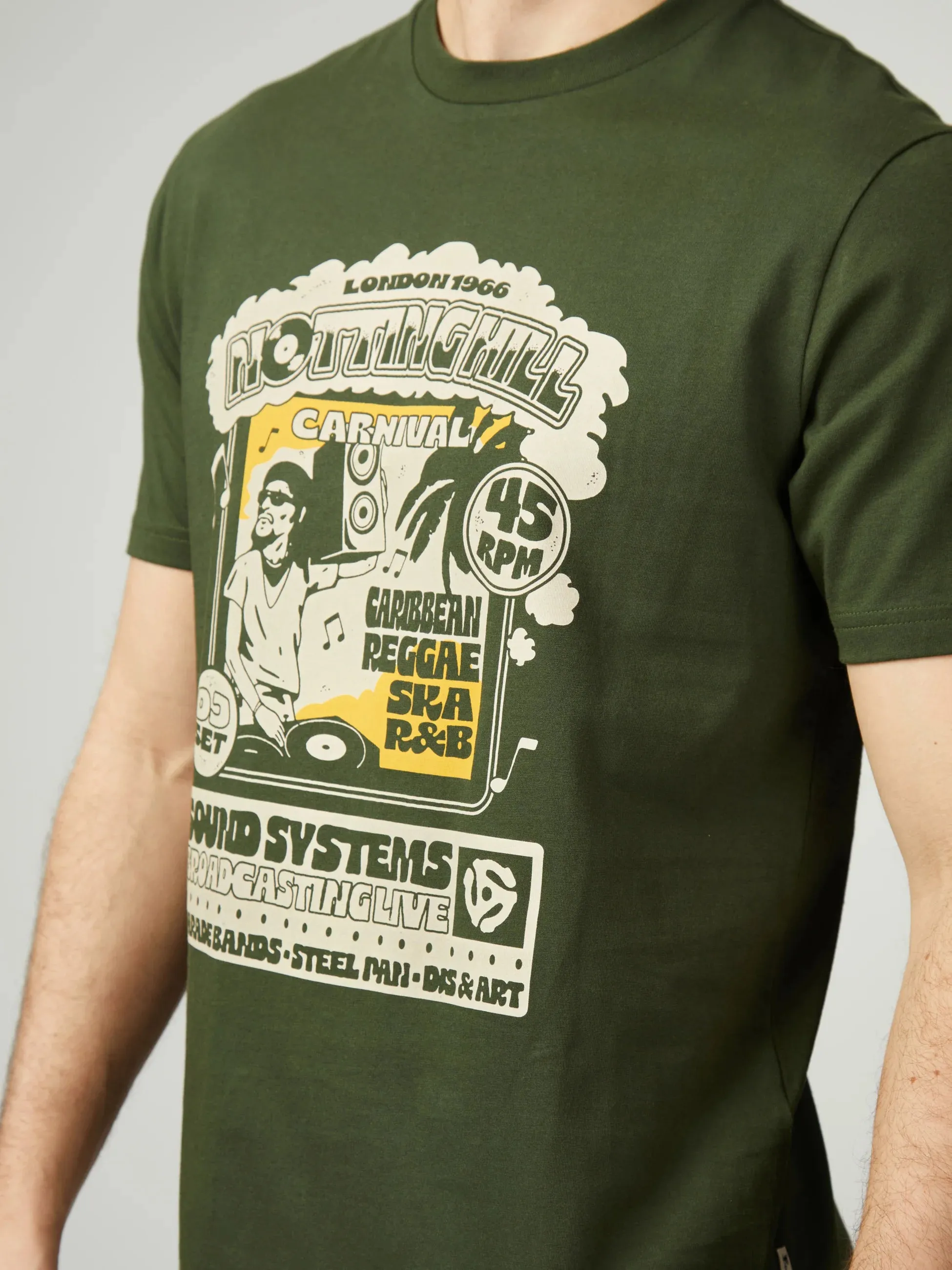 Ben Sherman Notting Hill Carnival Tee 245