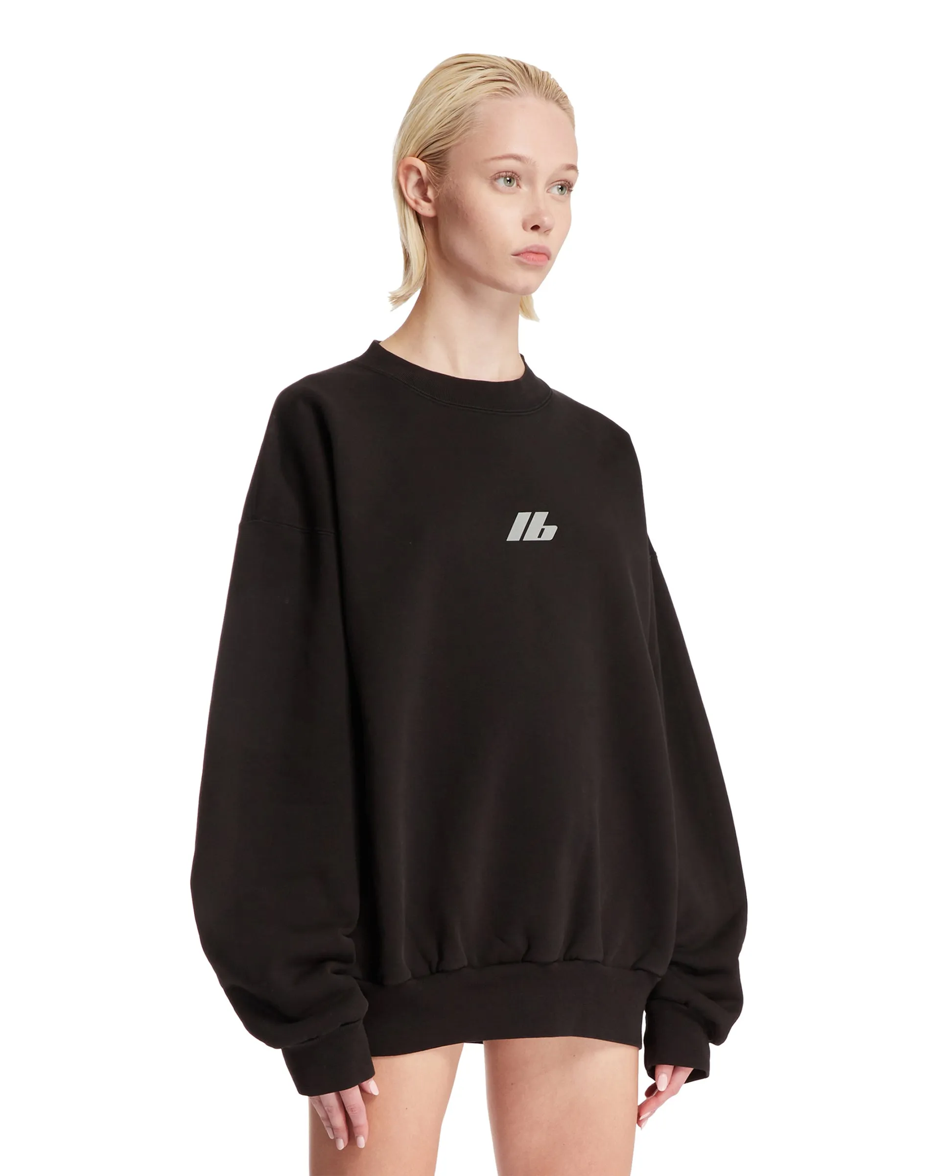 Black Activewear Sweatshirt