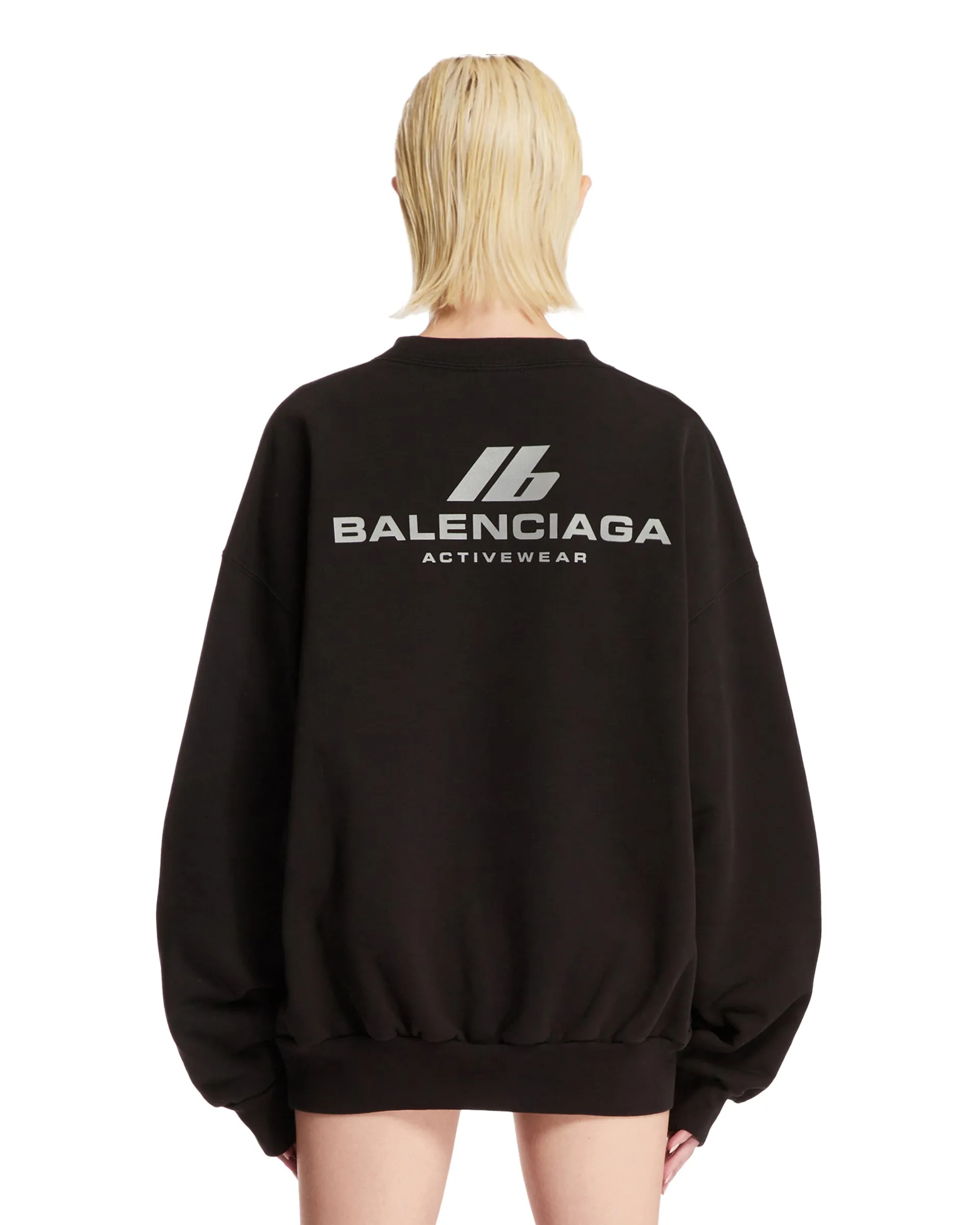 Black Activewear Sweatshirt