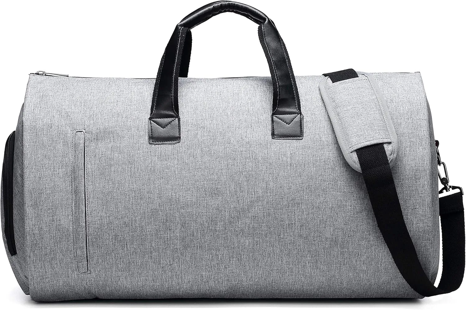 Business Travel Duffle Bag Garment Bags Oversized Flight Bag Weekender Travel Suit Bag 55L Super Capacity Travel Bag (Grey), Gray