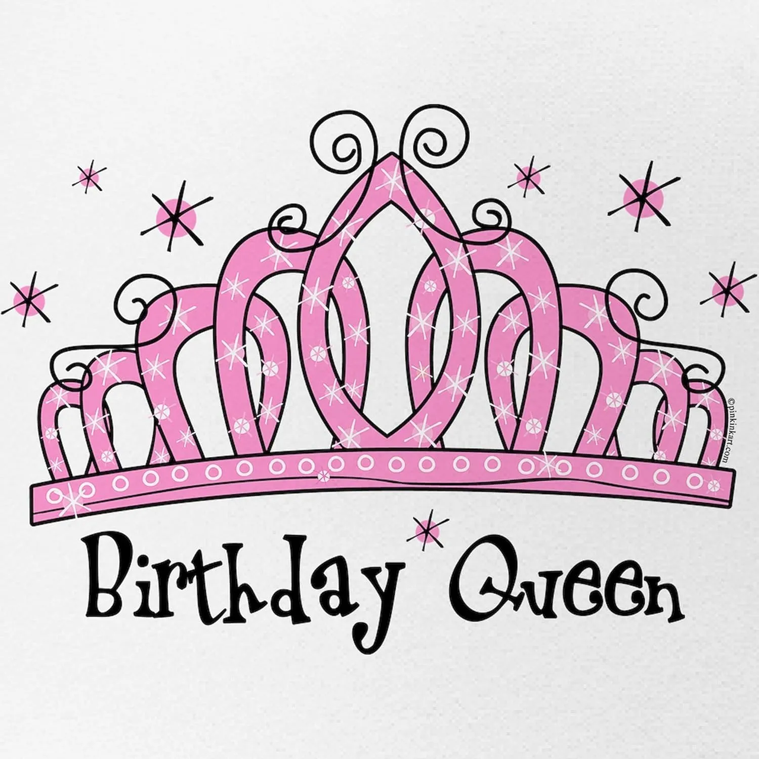 CafePress Tiara Birthday Queen Adjustable Snapback Trucker Hat