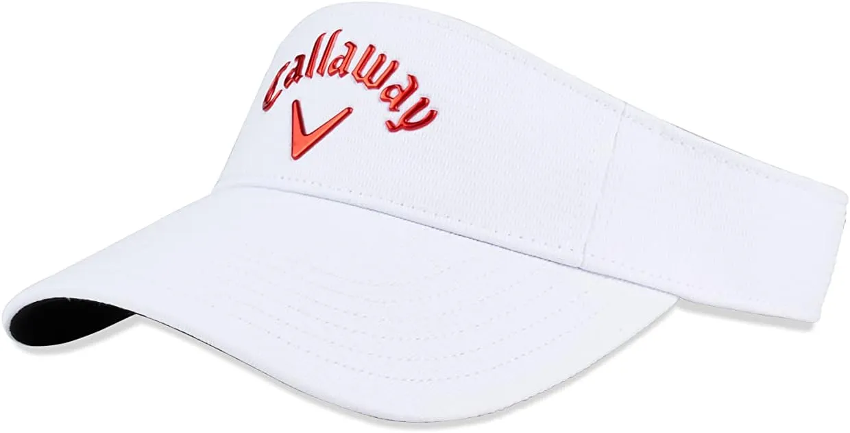 Callaway Golf Mens Liquid Metal Visor Collection Headwear