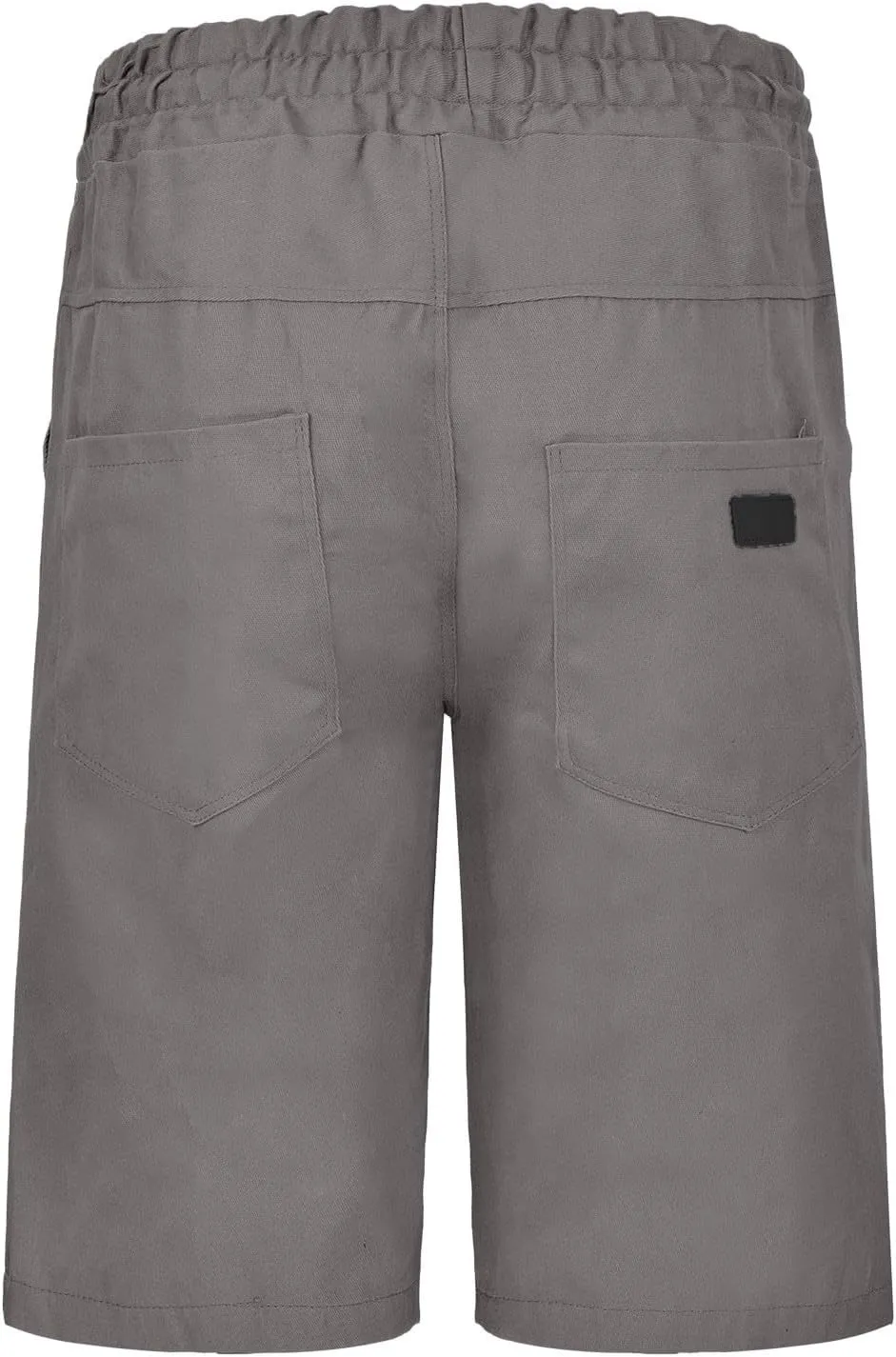 Cargo Shorts for Men, Mens Casual Shorts Cotton Drawstring Summer Beach Stretch Twill Chino Athletic Golf Gym Shorts