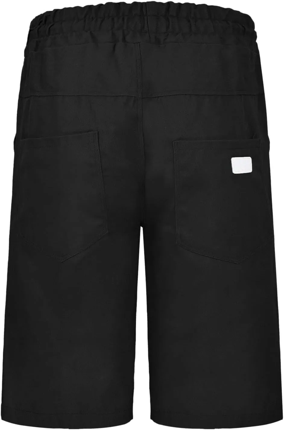 Cargo Shorts for Men, Mens Casual Shorts Cotton Drawstring Summer Beach Stretch Twill Chino Athletic Golf Gym Shorts