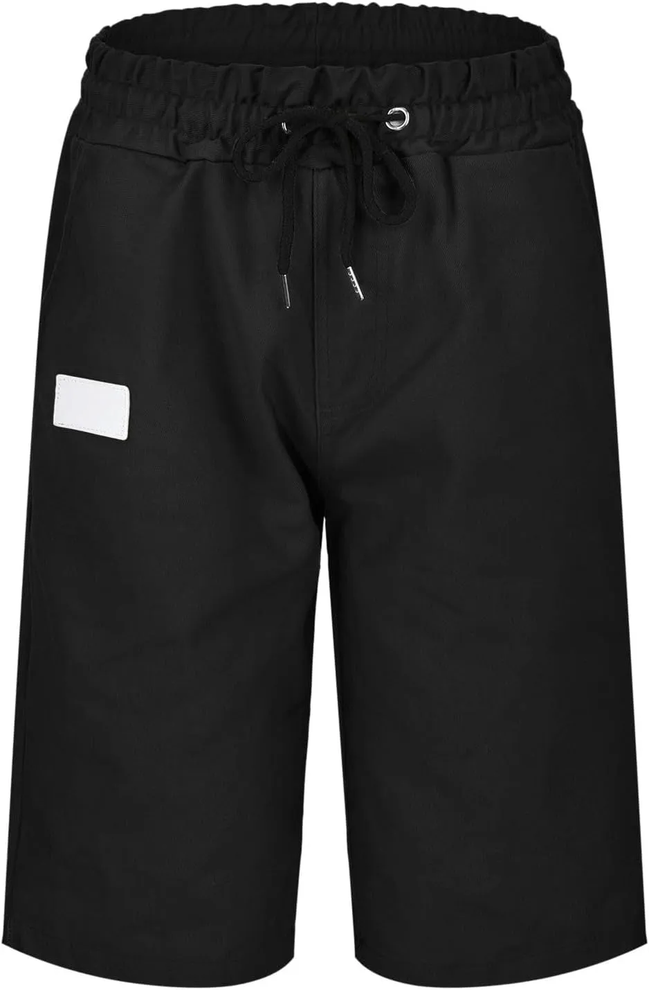 Cargo Shorts for Men, Mens Casual Shorts Cotton Drawstring Summer Beach Stretch Twill Chino Athletic Golf Gym Shorts