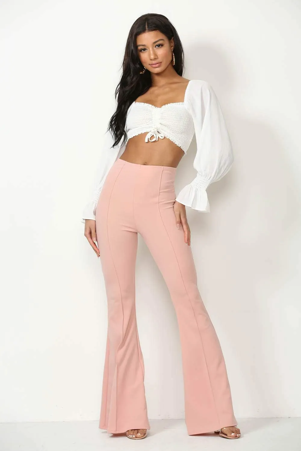 Cemi Ceri Women's High Waist Flare Pants
