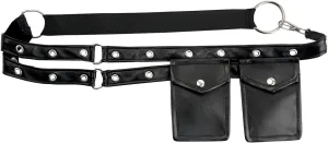Charmian Women's Steampunk Gothic Leather Pouch Belt Corset Costume Accessories