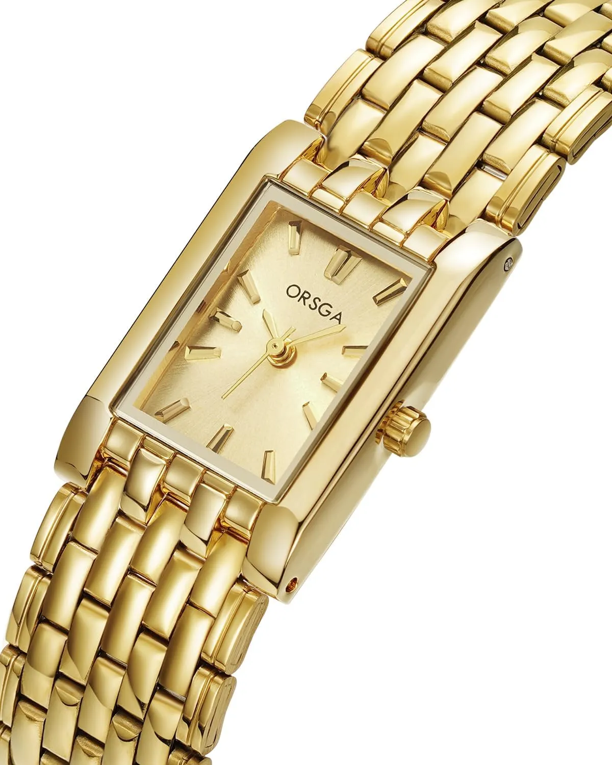 CIVO Vintage Women's Gold Watches: Dainty Analog Quartz Watch - Ladies Square Bracelet Watches for Casual Dress
