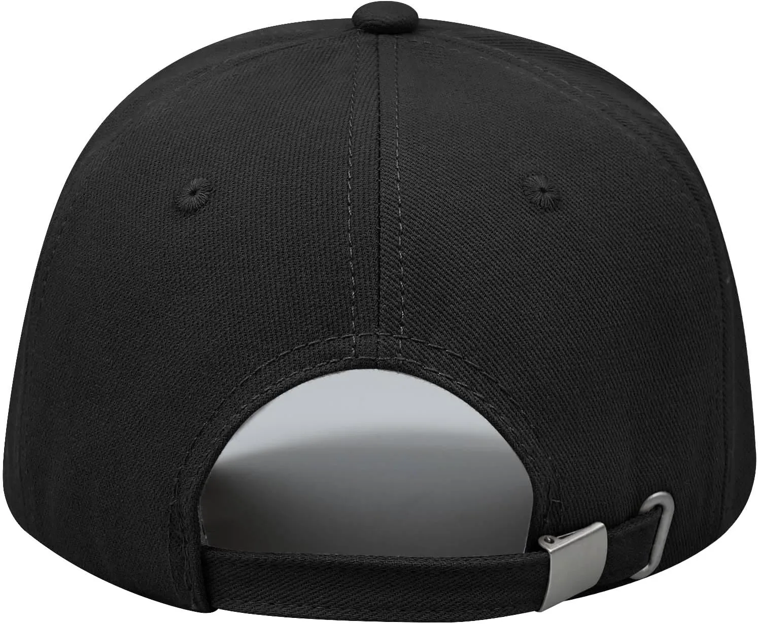 CLAPE Structured Baseball Cap Distressed Cotton Dad Hat Vintage Trucker Hat Curved Brim Snapback Hat Embroidery Ball Caps