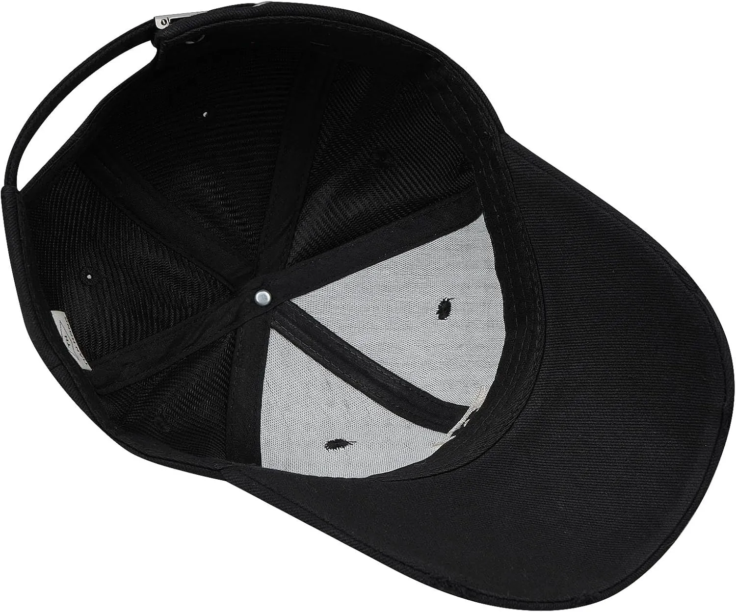 CLAPE Structured Baseball Cap Distressed Cotton Dad Hat Vintage Trucker Hat Curved Brim Snapback Hat Embroidery Ball Caps