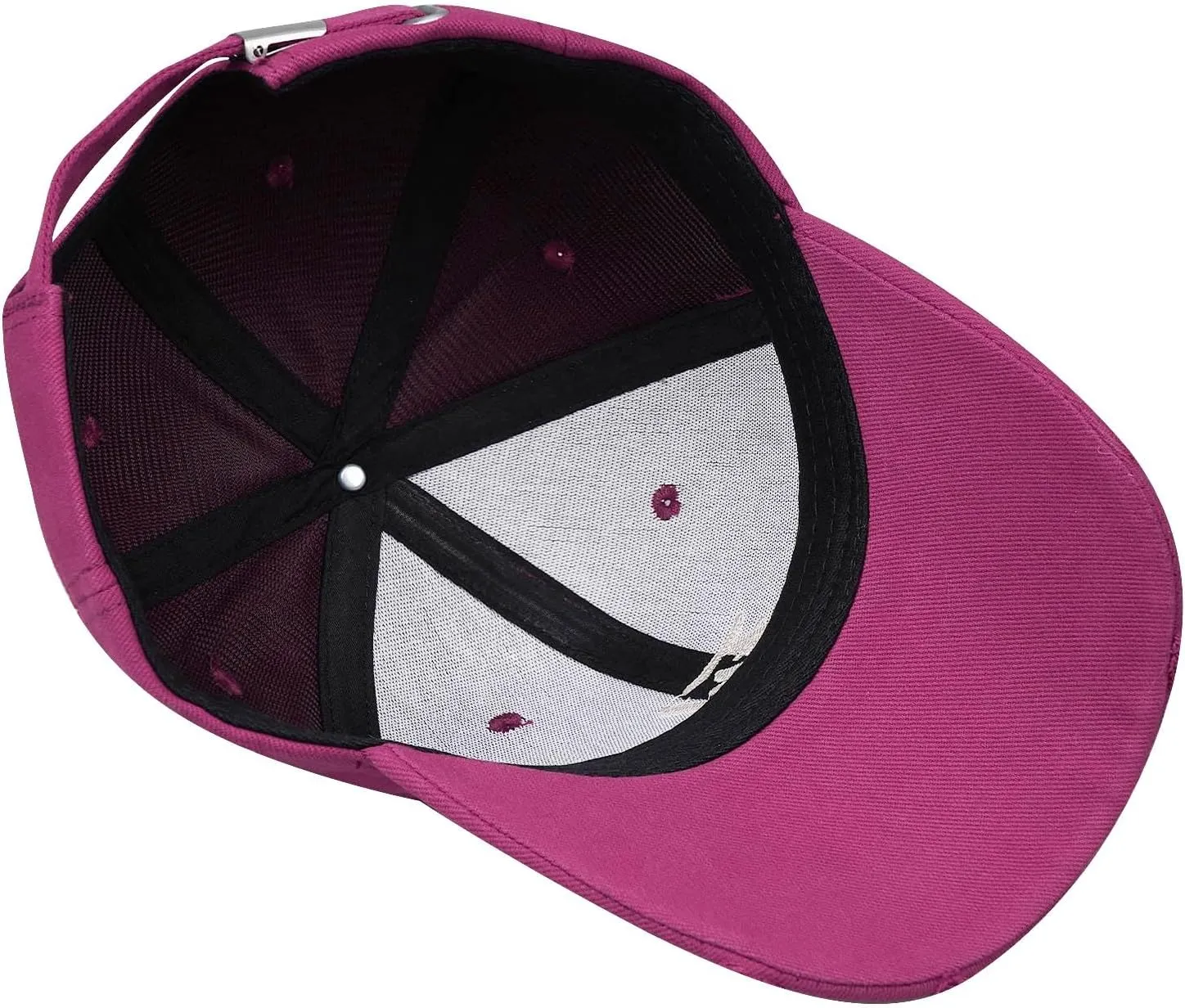CLAPE Structured Baseball Cap Distressed Cotton Dad Hat Vintage Trucker Hat Curved Brim Snapback Hat Embroidery Ball Caps