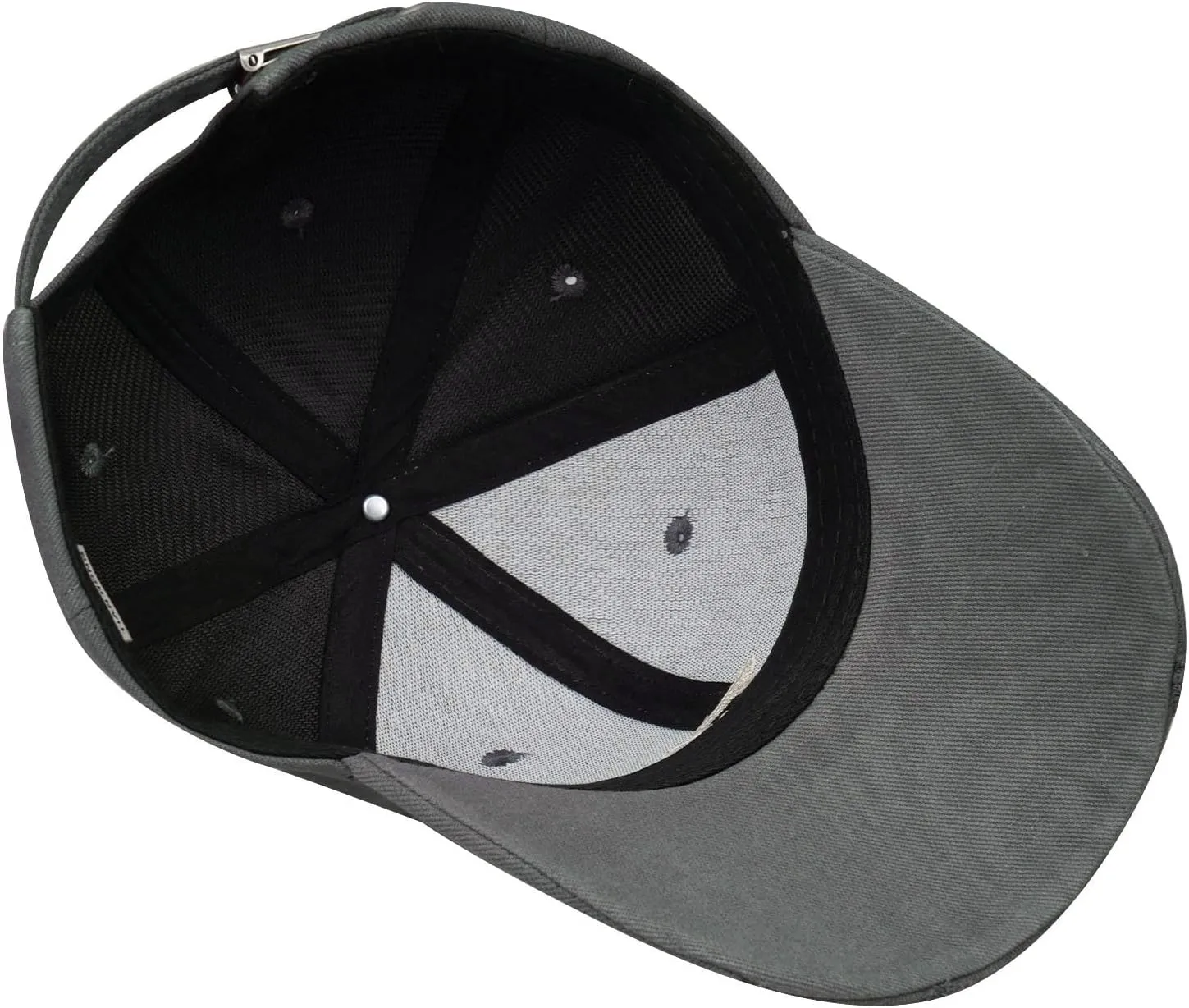 CLAPE Structured Baseball Cap Distressed Cotton Dad Hat Vintage Trucker Hat Curved Brim Snapback Hat Embroidery Ball Caps