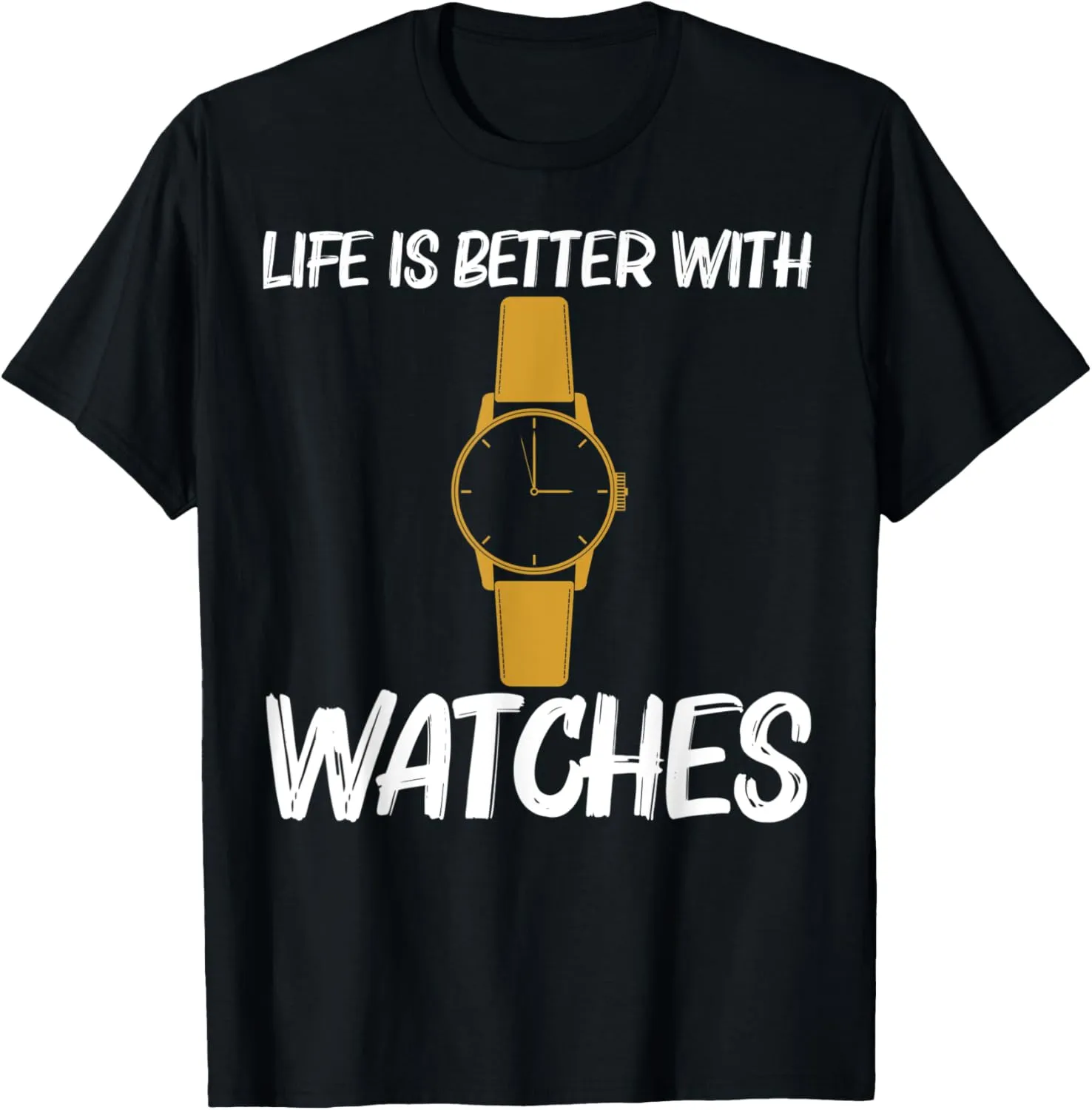 Cool Watch Collector Art For Men Women Collecting Timepiece T-Shirt
