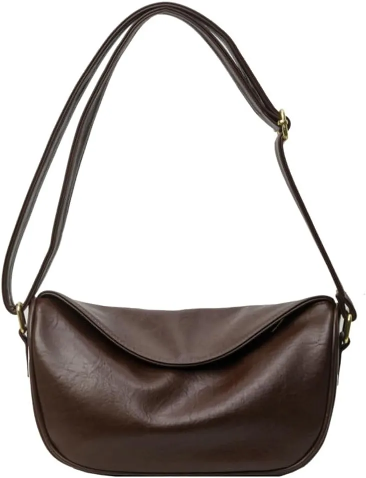 Crescent Crossbody Bag for Women Small Sling Hobos Dumpling Bag with Adjustable Strap