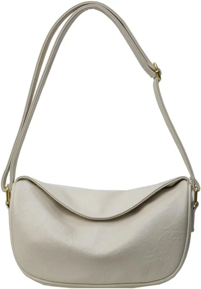 Crescent Crossbody Bag for Women Small Sling Hobos Dumpling Bag with Adjustable Strap