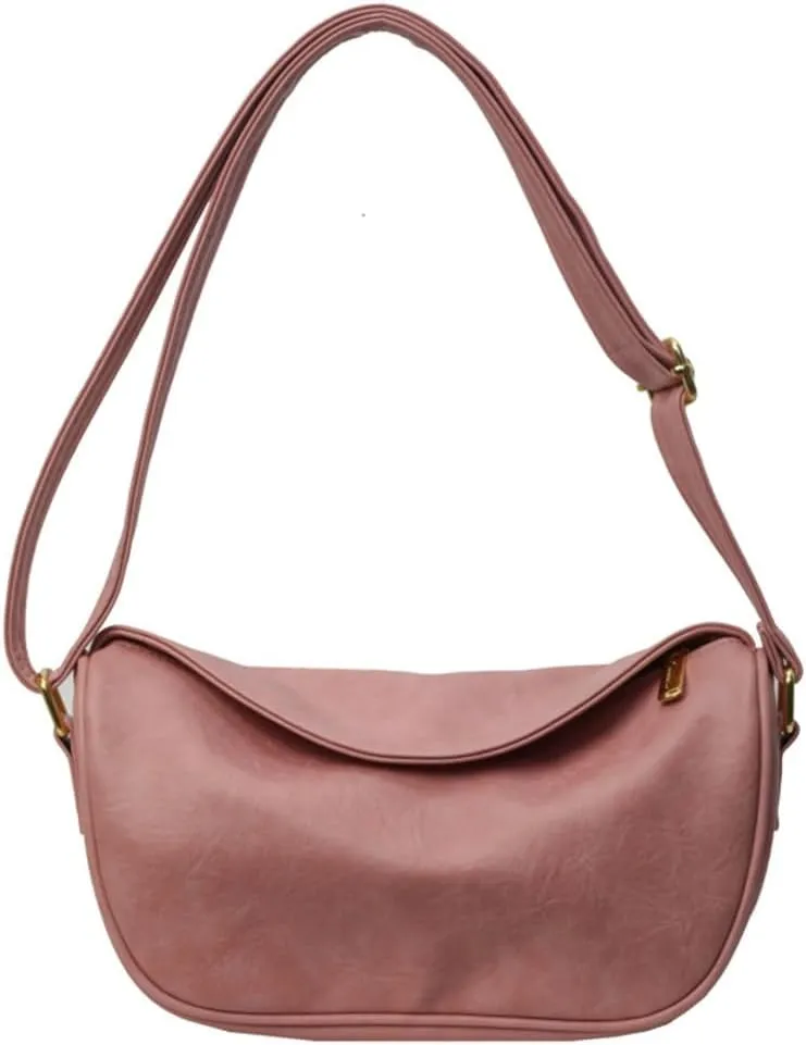 Crescent Crossbody Bag for Women Small Sling Hobos Dumpling Bag with Adjustable Strap