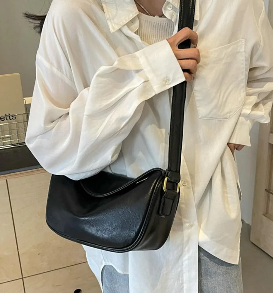 Crescent Crossbody Bag for Women Small Sling Hobos Dumpling Bag with Adjustable Strap