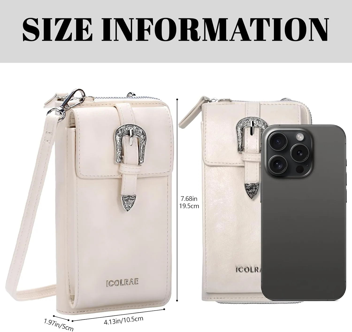 Crossbody Cell Phone Purse for Women Trendy Small Crossbody Bags Phone Wallet with Credit Card Slots