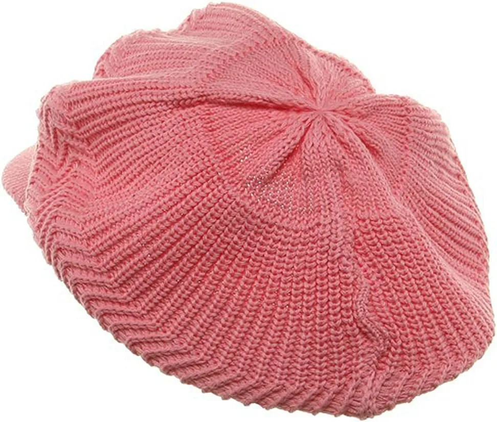 Crown Plain Beanie Visor (for Big Head)