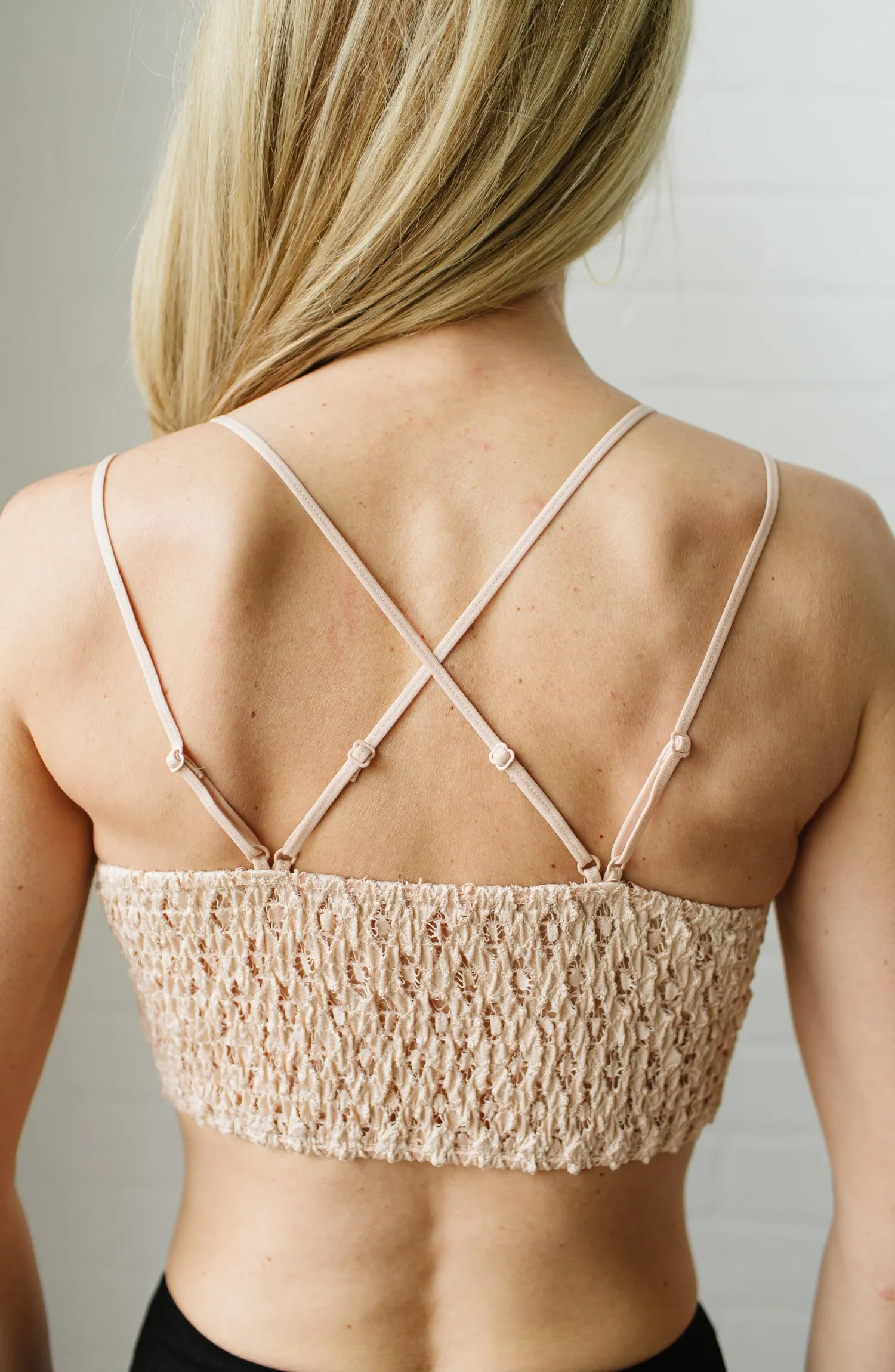 Double Strap Padded Lace Bralette FINAL SALE