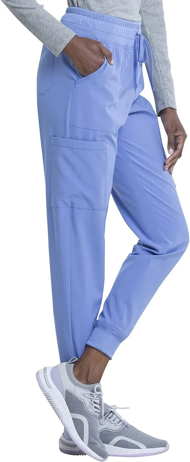 EDS Essentials Jogger Scrubs for Women, Drawstring Scrub Pants DK065