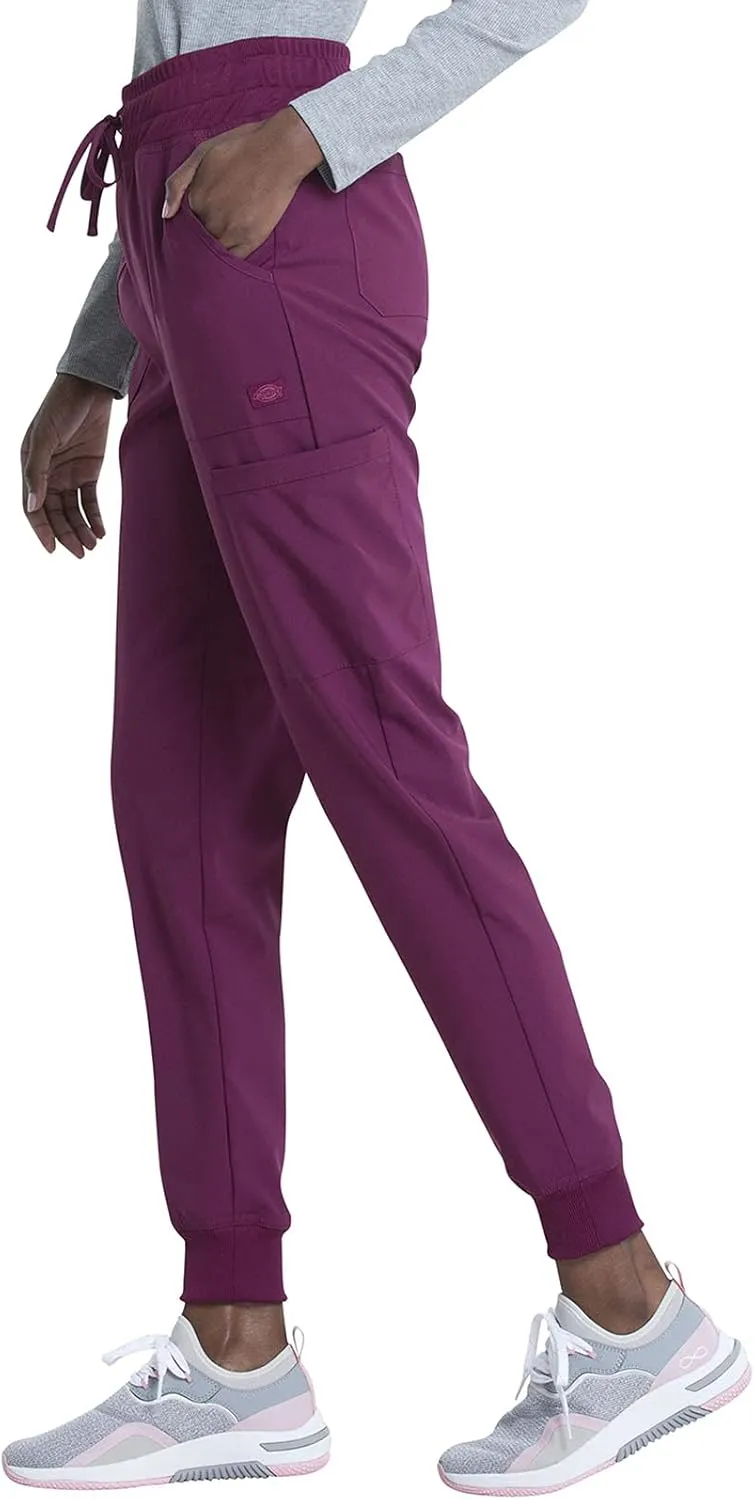 EDS Essentials Jogger Scrubs for Women, Drawstring Scrub Pants DK065
