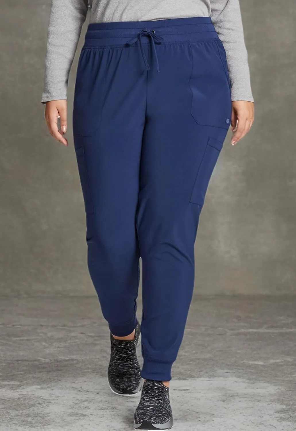 EDS Essentials Jogger Scrubs for Women, Drawstring Scrub Pants DK065