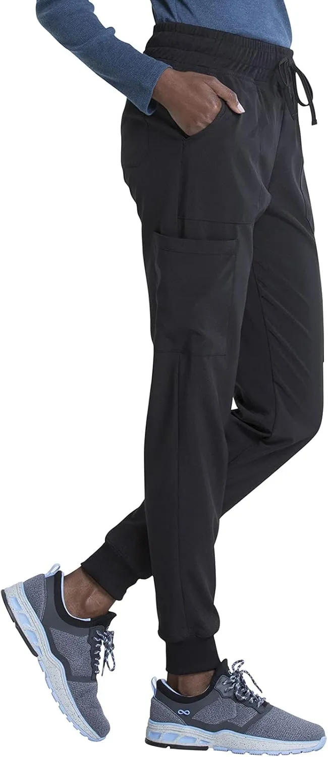 EDS Essentials Jogger Scrubs for Women, Drawstring Scrub Pants DK065