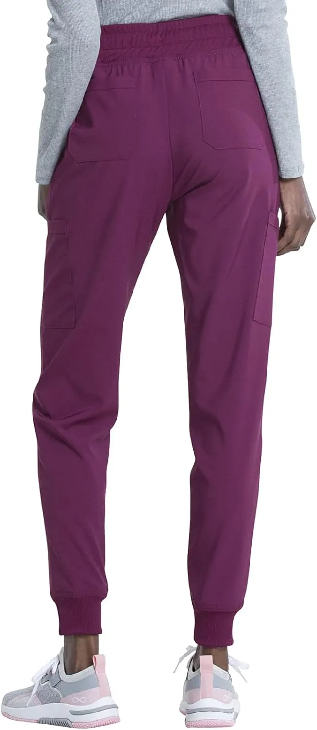 EDS Essentials Jogger Scrubs for Women, Drawstring Scrub Pants DK065