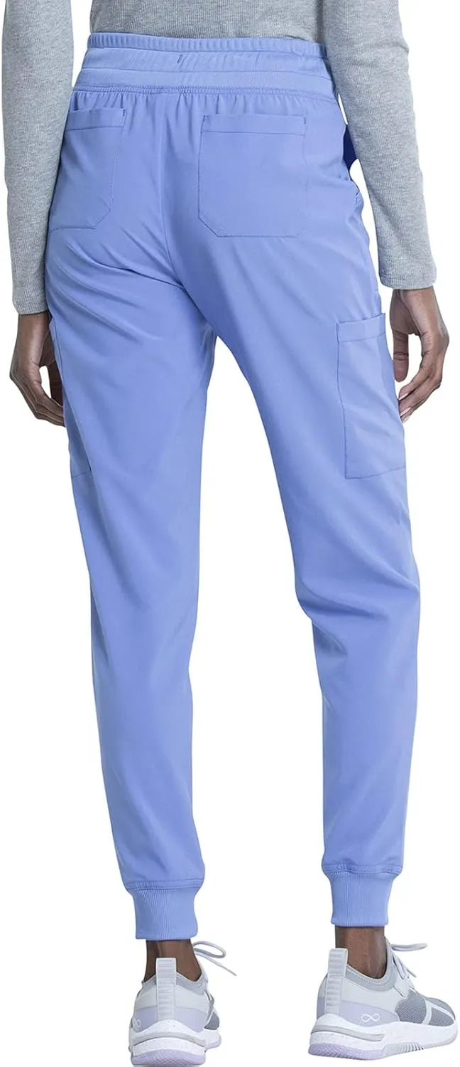 EDS Essentials Jogger Scrubs for Women, Drawstring Scrub Pants DK065