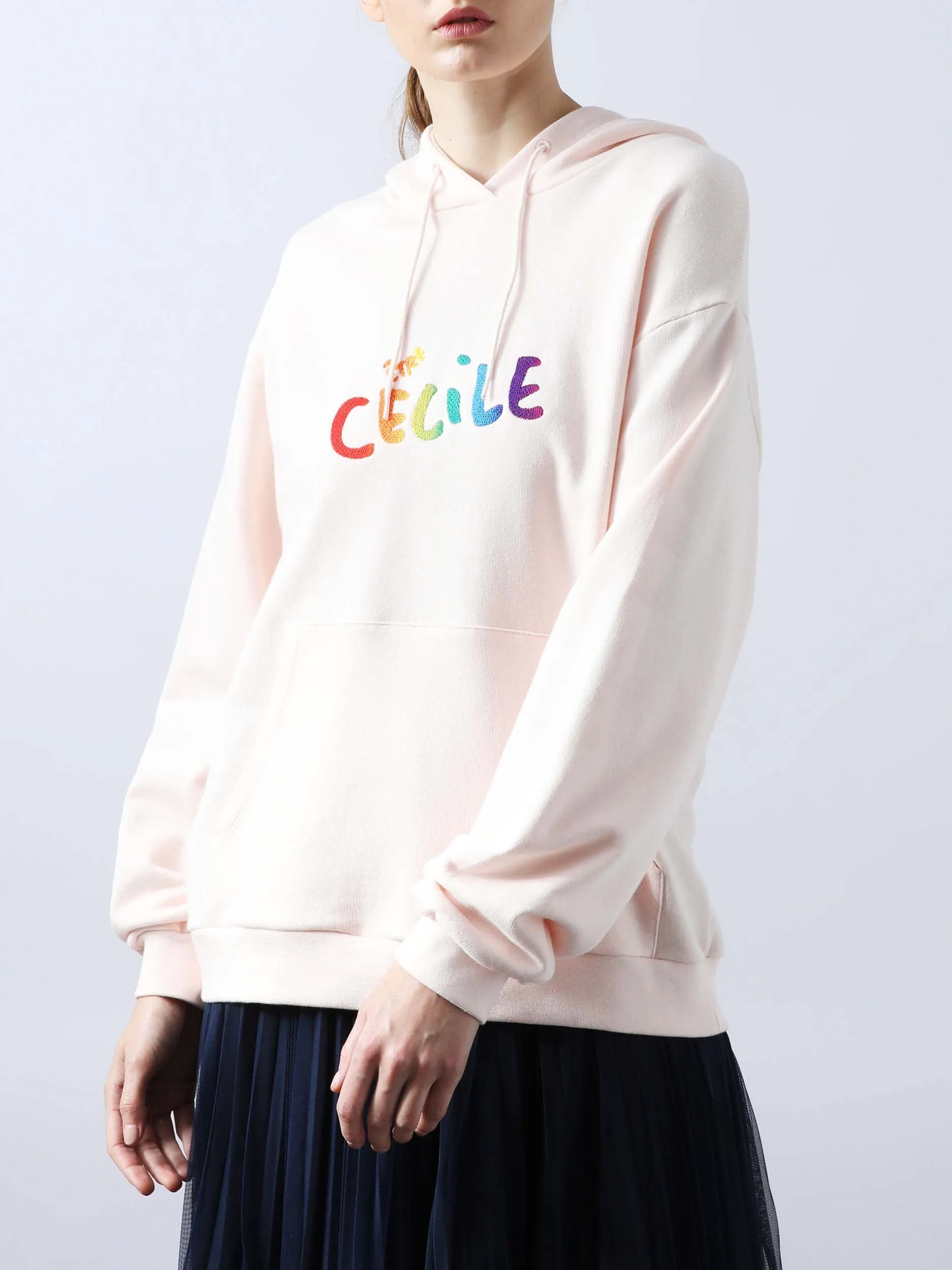 ETRE CECILE Rainbow Aurelia Hoodie