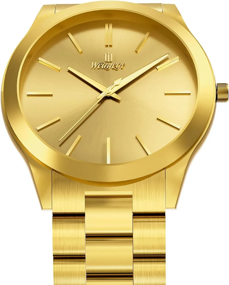 Fashion Minimalist Business Men's Wrist Watches Luxury Quartz Waterproof Watches Bussiness Watches for Men