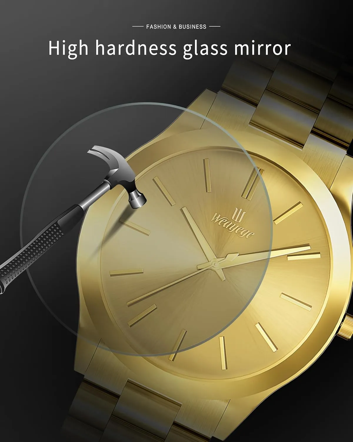 Fashion Minimalist Business Men's Wrist Watches Luxury Quartz Waterproof Watches Bussiness Watches for Men