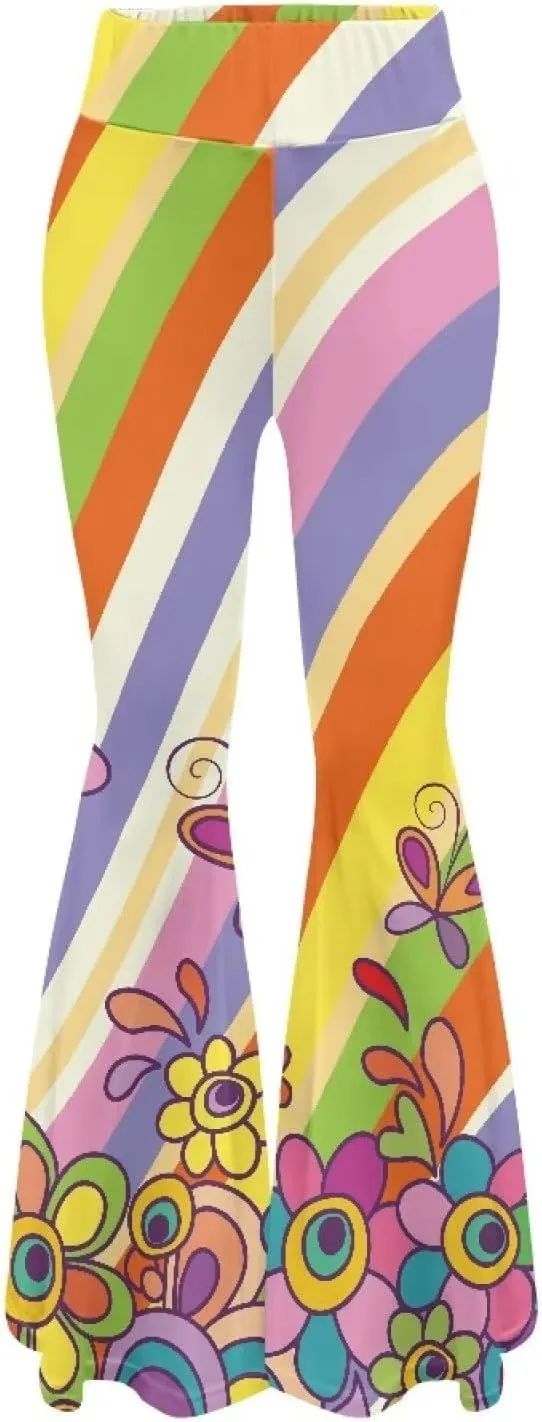 Flare Yoga Pants, High Waist Dress Pants for Women Long Flare Leggings, Bootcut Workout Pants