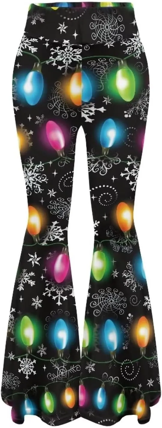 Flare Yoga Pants, High Waist Dress Pants for Women Long Flare Leggings, Bootcut Workout Pants