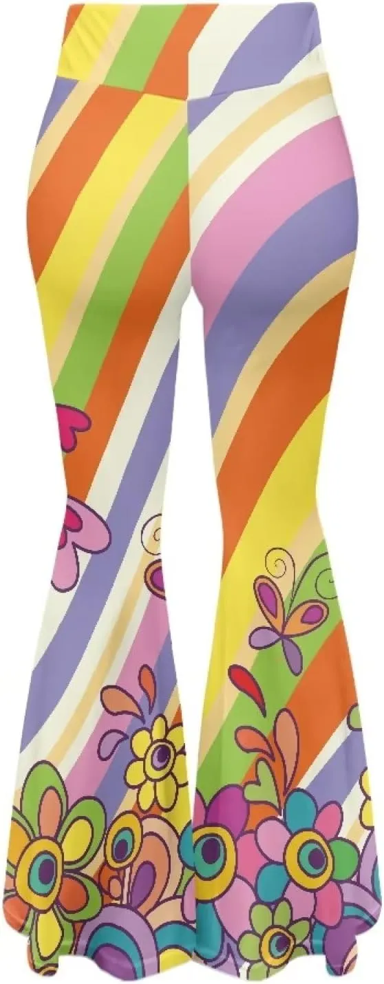 Flare Yoga Pants, High Waist Dress Pants for Women Long Flare Leggings, Bootcut Workout Pants