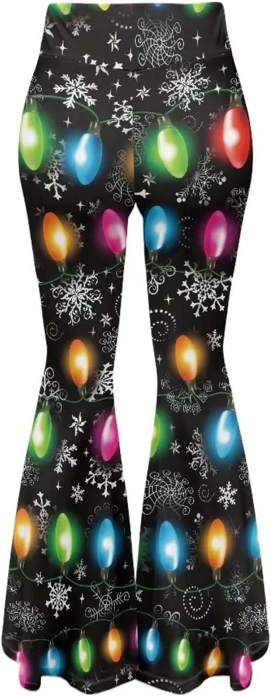 Flare Yoga Pants, High Waist Dress Pants for Women Long Flare Leggings, Bootcut Workout Pants