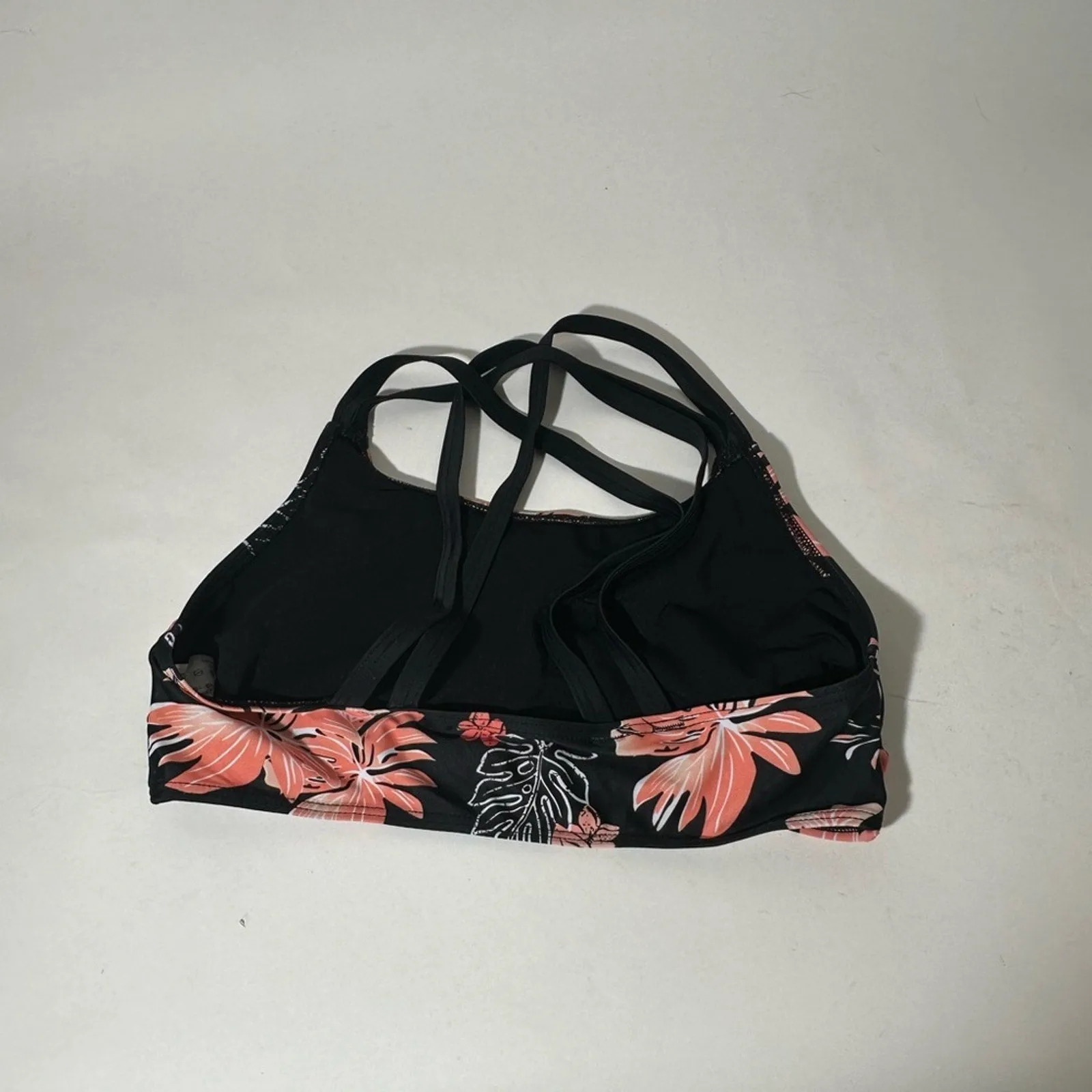 Floral Halter Swim Top