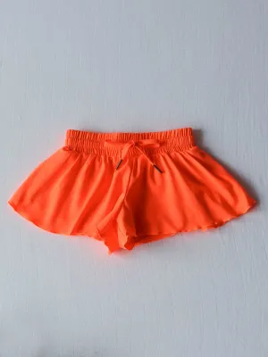 Flowy Shorts - Neon Orange